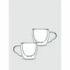 Godinger Clarent Double Walled Espresso Mug, Set Of 2 Barware -Godinger shop unnamed file 183