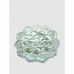 Godinger Lustrous Floral Plate Dinnerware & Flatware