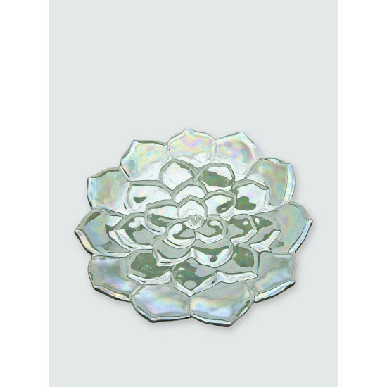 Godinger Lustrous Floral Plate Dinnerware & Flatware 3 Godinger Lustrous Floral Plate Dinnerware & Flatware