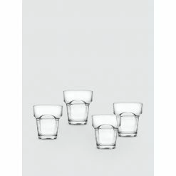 Godinger Pinnacle Double Old Fashion Glasses, Set Of 4 Barware