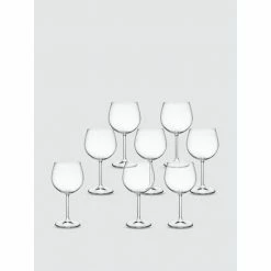 Godinger Zenith Balloon Goblet Glasses, Set Of 8 Barware