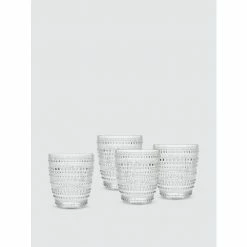 Godinger Refulgence Double Old Fashion Glasses, Set Of 4 Barware