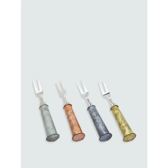 Godinger Dessert Forks, Set Of 4 Dinnerware & Flatware 3 Godinger Dessert Forks, Set Of 4 Dinnerware & Flatware