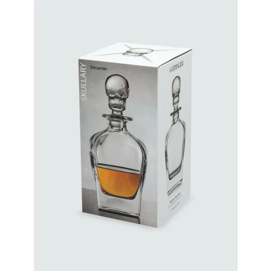 Godinger Hector Skull Whiskey Decanter Serveware 5 Godinger Hector Skull Whiskey Decanter Serveware - Image 3
