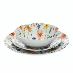 Godinger Marigold In Glaze Print Dinnerware, Set Of 12 Dinnerware & Flatware -Godinger shop unnamed file 312