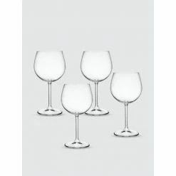 Godinger Zenith Balloon Goblet Glasses, Set Of 4 Barware