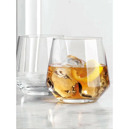 Godinger Arnold Double Old Fashion Glasses, Set Of 4 Barware 4 Godinger Arnold Double Old Fashion Glasses, Set Of 4 Barware - Image 2