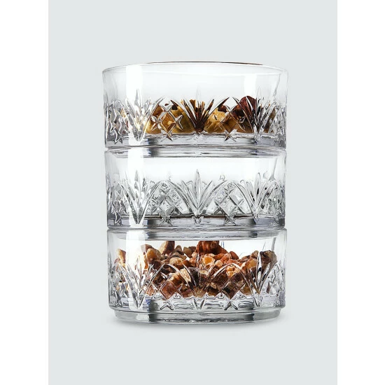 Godinger Wales Stackable Nut Bowl, Set Of 3 Dinnerware & Flatware 3 Godinger Wales Stackable Nut Bowl, Set Of 3 Dinnerware & Flatware