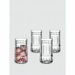 Godinger Colby Highball Glasses, Set Of 4 Barware
