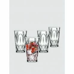 Godinger Quinton Highball Glasses, Set Of 4 Barware