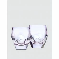 Godinger Astrid Double Old Fashion Glasses, Set Of 2 Barware