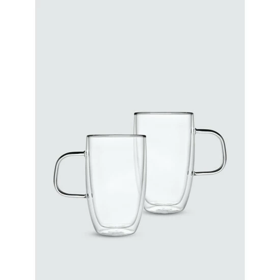 Godinger Clarent Double Walled Tall Mug, Set Of 4 Barware 3 Godinger Clarent Double Walled Tall Mug, Set Of 4 Barware