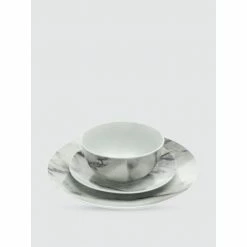 Godinger Calista Porcelain Dinnerware, Set Of 16 Dinnerware & Flatware -Godinger shop unnamed file 378