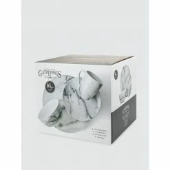 Godinger Calista Porcelain Dinnerware, Set Of 16 Dinnerware & Flatware -Godinger shop unnamed file 381