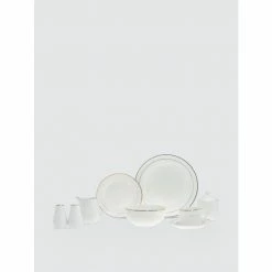Godinger Beckham Dinnerware, Set Of 65 Dinnerware & Flatware