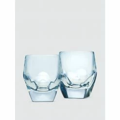 Godinger Astrid Double Old Fashion Glasses, Set Of 2 Barware