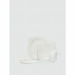 Godinger Brunswick Dinnerware, Set Of 16 Dinnerware & Flatware