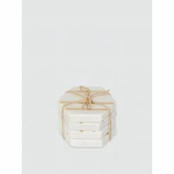 Godinger Mila Hexagon Coaster, Set Of 4 Tools & Accessories