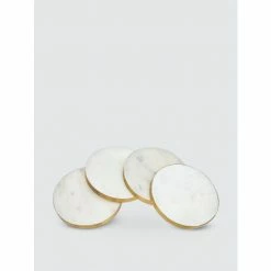 Godinger Eldora Marble Coaster, Set Of 4 Tools & Accessories