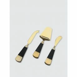 Godinger Or Noir Cheese Tools, Set Of 3 Tools & Accessories