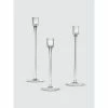 Godinger Caley Taper Holder, Set Of 3 Candles & Home Fragrances