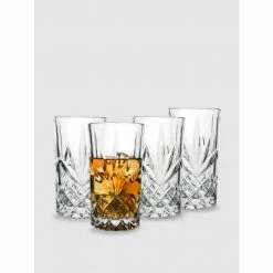 Godinger Lindsay Highball Glasses, Set Of 4 Barware