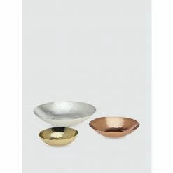 Godinger Azmera Metal Pinch Plate, Set Of 3 Dinnerware & Flatware