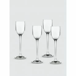 Godinger Axle Liquor Glass Glasses, Set Of 4 Barware