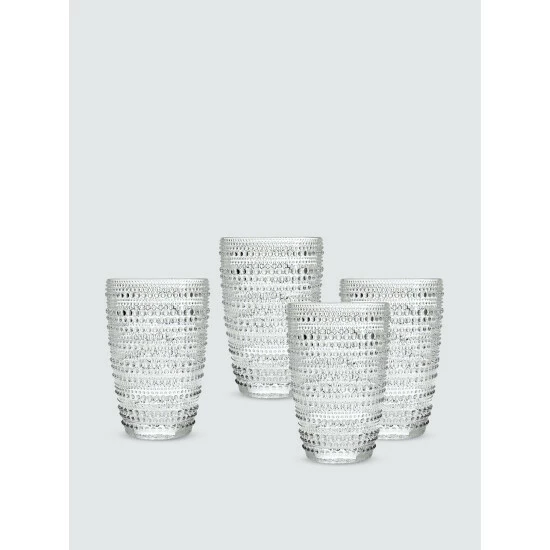 Godinger Refulgence Highball Glasses, Set Of 4 Barware 3 Godinger Refulgence Highball Glasses, Set Of 4 Barware