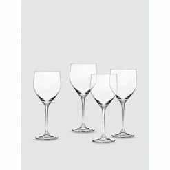 Godinger Axle Red Wine Glasses, Set Of 4 Barware