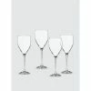Godinger Axle White Wine Glasses, Set Of 4 Barware