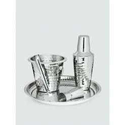 Godinger Grant Hammered Bar, Set Of 5 Tools & Accessories