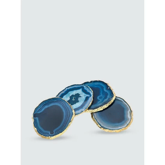 Godinger Exuma Coasters, Set Of 4 Barware 3 Godinger Exuma Coasters, Set Of 4 Barware