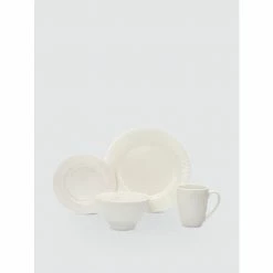 Godinger Crawford Dinnerware, Set Of 16 Dinnerware & Flatware