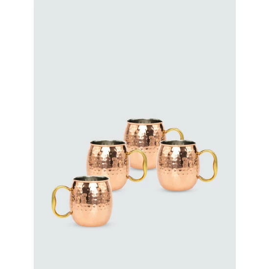 Godinger Moscow Mule Mug, Set Of 4 Barware 3 Godinger Moscow Mule Mug, Set Of 4 Barware