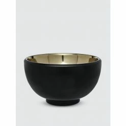 Godinger Or Noir Salad Bowl Dinnerware & Flatware