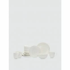 Godinger Daphne Porcelain Dinnerware, Set Of 16 Dinnerware & Flatware -Godinger shop unnamed file 745