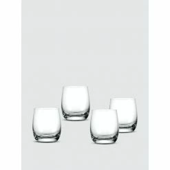 Godinger Zenith Double Old Fashion Glasses, Set Of 4 Barware