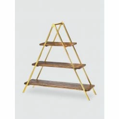Godinger Woodstock Rustic 3-Tier Serving Stand Tools & Accessories